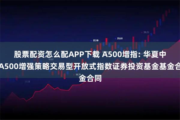 股票配资怎么配APP下载 A500增指: 华夏中证A500增强策略交易型开放式指数证券投资基金基金合同