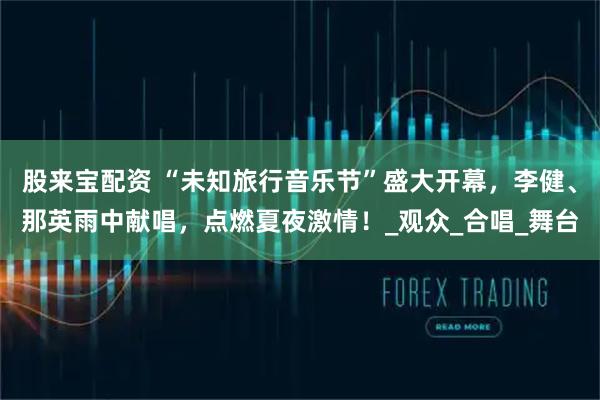 股来宝配资 “未知旅行音乐节”盛大开幕，李健、那英雨中献唱，点燃夏夜激情！_观众_合唱_舞台